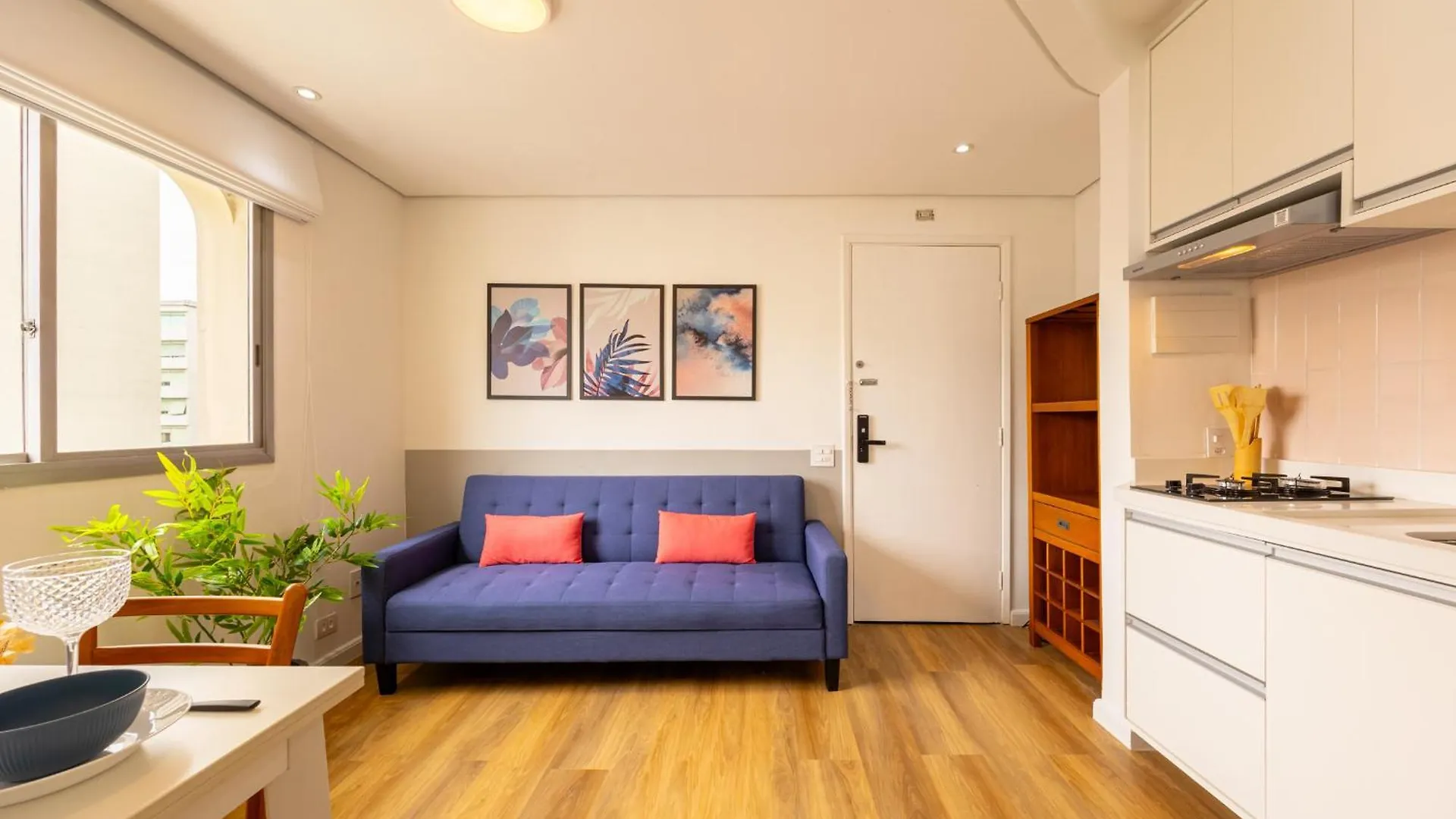 Easy Star - Charmoso Flat C/Vaga Ao Lado Da Av. Paulista! - Op03I Apartment Sao Paulo