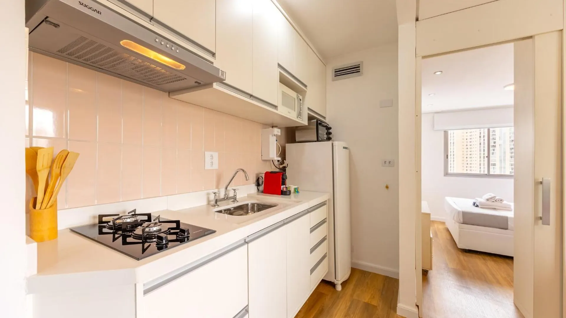 Easy Star - Charmoso Flat C/Vaga Ao Lado Da Av. Paulista! - Op03I Apartment Sao Paulo